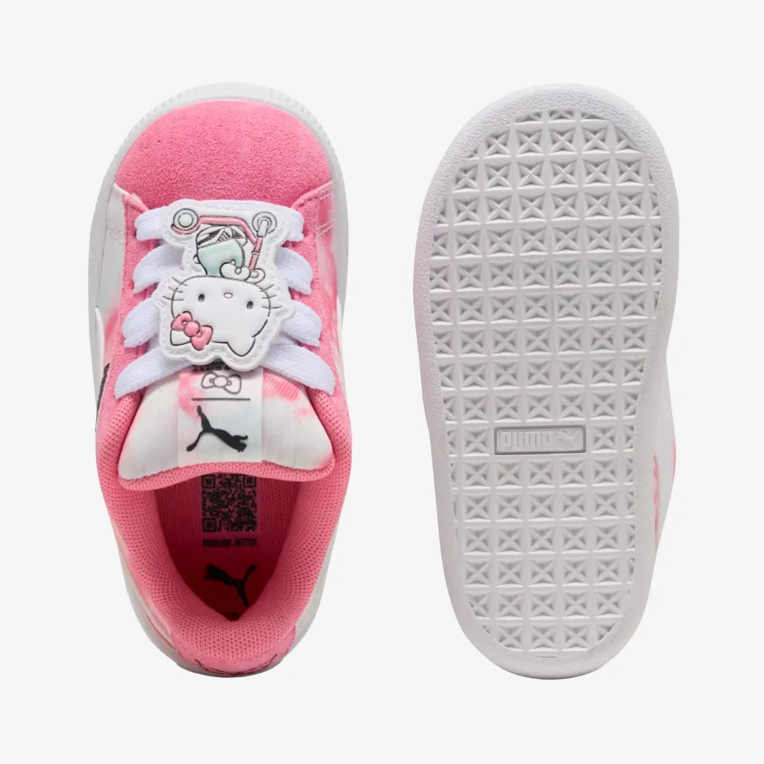 toddler puma x hello kitty and friends suede xl (magic rose/blue)