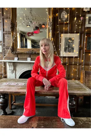Women’s Poppy Red - Track Pants