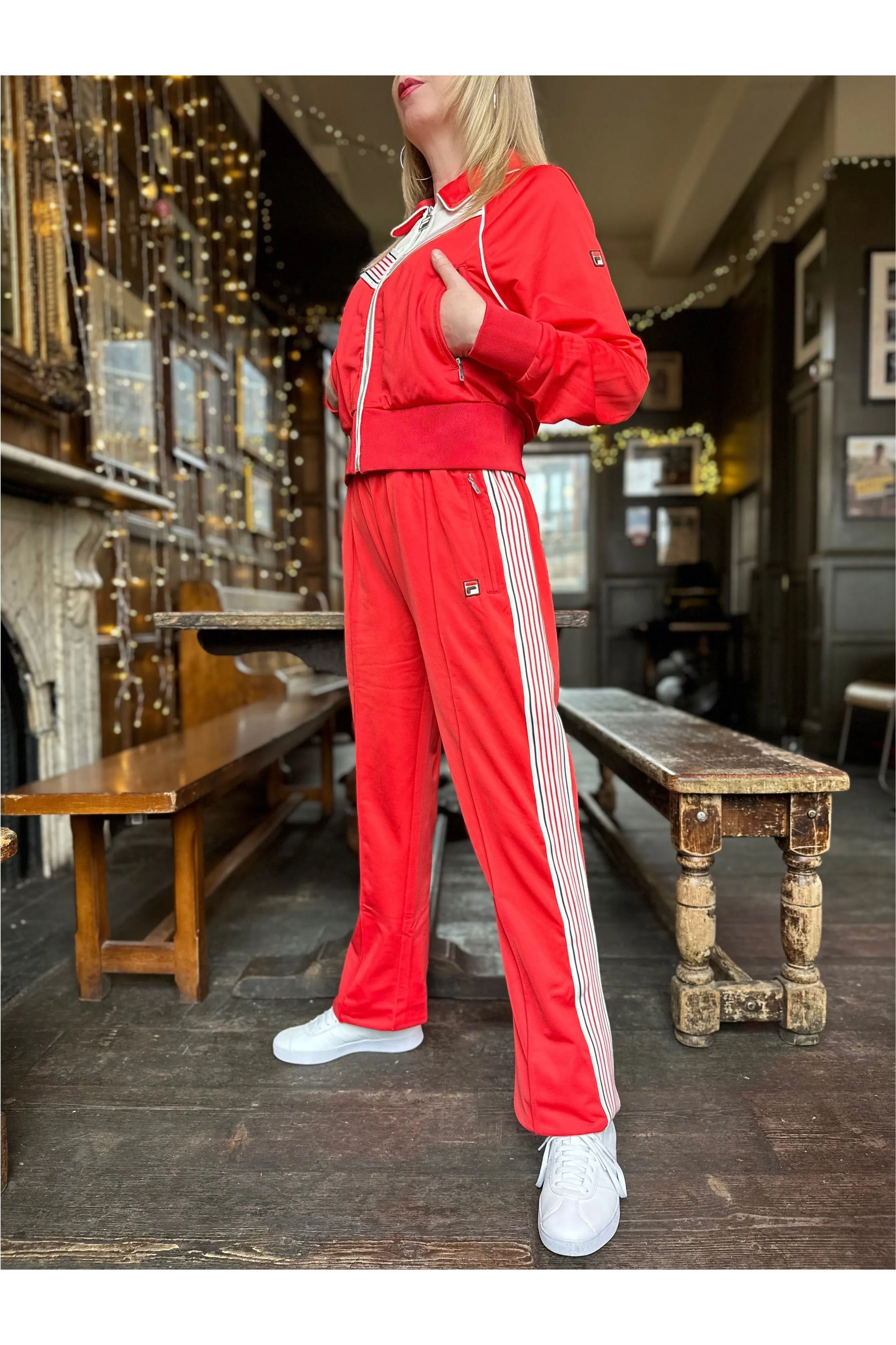 Women’s Poppy Red - Track Pants
