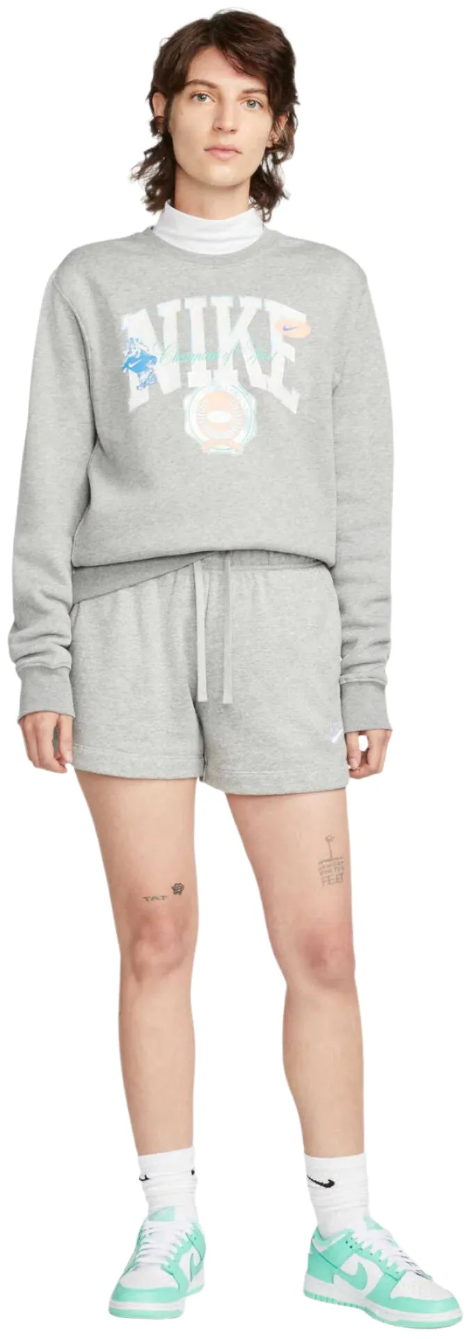 Women's Sportswear Club Fleece Mid-Rise Shorts